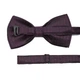 Метелик Bow Tie House сливовий в смужку 03097 - зображення 2