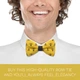Метелик Bow Tie House жовтий з бджолами оригінальний 08855 - зображення 5