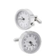 Запонки Bow Tie House элитные с механизмом часов quartz watch 08620 - изображение 1