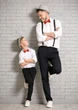Бабочка Bow Tie House большая красная с оттенком оранжевого однотонная 09237 - изображение 6