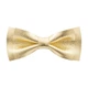 Бабочка Bow Tie House кожаная золотая блестящая 00081 - изображение 1