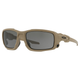 Баллистические, тактические очки Oakley Shocktube Цвет линзы: Smoke Gray Цвет оправы: Terrain Tan OKY-OO9329-04 - изображение 2