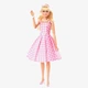 Кукла Барби Марго Робби в роли Барби в розовом платье Barbie The Movie Margot Robbie as Barbie Pink Gingham Dress Doll (HPJ96) - изображение 2