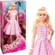Кукла Барби Марго Робби в роли Барби в розовом платье Barbie The Movie Margot Robbie as Barbie Pink Gingham Dress Doll (HPJ96) - изображение 6