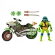 Боевой транспорт с фигуркой серии «Черепашки-Ниндзя Movie Iii» - Леонардо На Мотоцикле - изображение 2