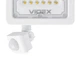 LED прожектор VIDEX F2e 10W 5000K с датчиком движения и освещенности - изображение 5