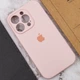 Чехол Silicone Case Full Camera Protective (AA) для Apple iPhone 14 Pro Max (6.7") Розовый / Chalk Pink Без бренда - изображение 6