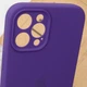 Чехол Silicone Case Full Camera Protective (AA) для Apple iPhone 13 Pro (6.1") Фиолетовый / Amethyst Без бренда - изображение 6