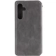 Кожаный чехол-книжка GETMAN Cubic (PU) для Samsung Galaxy M54 5G Серый - изображение 2