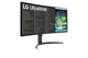 Монітор LG 35" 35WN75C-B 2xHDMI, DP, USB-C, MM, VA, 3440x1440, 21:9, sRGB 99%, CURVED, FreeSync, HAS, HDR10 - изображение 3