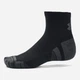 Набор мужских носков высоких Under Armour UA Performance Tech 3pk Qtr 1379510-001 XL 3 пары Черный (196884001117) - изображение 2