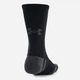 Набір чоловічих шкарпеток високих Under Armour UA Performance Tech 3pk Crew 1379512-001 M 3 пари Чорний (196883984589) - зображення 4
