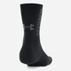 Набор мужских носков высоких Under Armour UA 3-Maker 3pk Mid-Crew 1373084-001 L 3 пары Черный (195253611452) - изображение 4