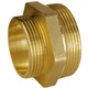 Ниппель редукционный 2″х1 1/2″НН латунный А0545А - зображення 1