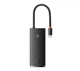 USB Хаб Baseus Lite Series 6-Port Type-C HUB Docking Station Type-C to HDMI+USB3.0*2+PD+TF WKQX050101 Black - изображение 1