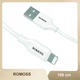 Кабель ROMOSS для Apple Lightning to USB 1м - зображення 1