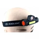 Фонарик HIGH POWER HEADLAMP для головы налобный аккумуляторный 18650 с двумя диодами XPE и COB + micro USB чёрный Без Бренда (755762) - зображення 2