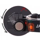 Фонарик HIGH POWER HEADLAMP для головы налобный аккумуляторный 18650 с двумя диодами XPE и COB + micro USB чёрный Без Бренда (755762) - зображення 6