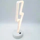 Ночной неоновый светильник ночник молния Neon lamp series настольный Flash жёлтый Без Бренда (722817) - изображение 3