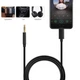 Кабель Перехідник Mini-jack 3.5 mm to Lightning Аукс Кабель Apple iPhone iPad iPod на AUX Black - зображення 2