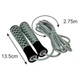 Скакалка PowerPlay 4206 Cіро-чорна (PP_4206_Grey/Black) - изображение 5