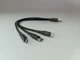 Универсальный Кабель Hoco X47 3в1 Lightning | MicroUSB | Type-C 2A 25 см Черный - изображение 1
