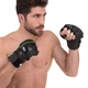 Перчатки для смешанных единоборств MMA Zelart 3089 размер S Black-Green - изображение 6