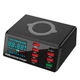 Зарядна станція WLX-X9 8xUSB PD QC3.0 з бездротовою зарядкою LED Чорна (LKMTR_851312) - зображення 1