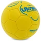 Мяч футбольный № 3 Ukraine Украина International Standart Zelart 9308 Yellow-Blue - изображение 2