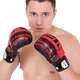 Перчатки для смешанных единоборств кожаные MMA UFC Heroe 0554 размер XL Red-Black - изображение 4