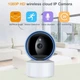 Высококачественная поворотная HD 1920x1080 видеоняня / радионяня Wi-Fi IP-камера с двухсторонней связью датчиком движенияи и ночным видением Yikoo YF5 white - изображение 6