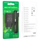 Зарядне мережеве BOROFONE BA68A Glacier (1USB 2.1A) Micro USB Чорний - зображення 2