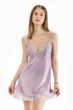 Нічна сорочка жіноча з мікрофібри та мережива Felisiya Lingerie Бузковий 140-2191 L (20000030480) - зображення 1