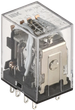 Проміжне реле 3А 4к 12V DC MY4 [RRP20-4-03-012D] РЭК78/4 - зображення 1