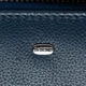 Женский кошелек из кожи Classic DR. BOND WS-8 blue - изображение 2