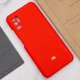 Чехол Silicone Cover Full Camera (AAA) для Xiaomi Redmi Note 10 5G / Poco M3 Pro Красный / Red (00000049833_4) - изображение 4