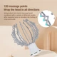 Массажер для головы электрический Benbo Vibro Head Massager 3 режима, аккумуляторный вибромассажер на голову с 12 когтями - изображение 6