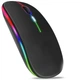 Беспроводная мышь Bluetooth A-4Tech 2.4 ГГц Со светодиодной RGB-подсветкой аккумуляторная, бесшумная Black - изображение 2