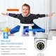 Уличная WIFI камера видеонаблюдения Easy Cam CLOUD STORAGE IP66 поворотная 360° с удаленным доступом, ночной съёмкой и датчиком движения - изображение 6