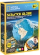 Тривимірна головоломка-конструктор CubicFun Stem Скретч глобус (DS1082h) (6944588210823) - зображення 1
