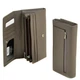 Кожаный кошелек Classik DR. BOND W501 grey - изображение 2