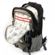 Туристический рюкзак Royal Mountain 1182 black-grey - изображение 3