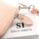 Женский лакированный кошелек из кожи LR SERGIO TORRETTI W38 pink - изображение 3