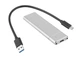 Кейс для M2 typeB BauTech NGFF (2230/2242/2260/2280) mSATA USB 3.1 Серебристый (1004-861-01) - изображение 5
