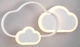 Люстра Reality с пультом управления CLOUDY 29W 3600lm 3000K (R62263131) на кухню, для спальни, для гостиной - изображение 1