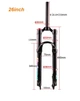 Вилка 26" Bolany Disc 1-1/8" воздушная, черная (BOL-26) - изображение 6