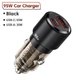 Автомобильное зарядное устройство Toocki 95W USB C Быстрая зарядка QC 4,0 Type C PD (Black) - изображение 1