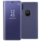 Чехол Mirror для Iphone XR книжка зеркальный Clear View Purple - изображение 1