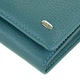 Кожаный кошелек Classik DR. BOND W501 light-blue - изображение 2
