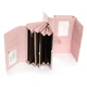 Женский большой кошелек Classic кожа DR. BOND W46 pink - изображение 3